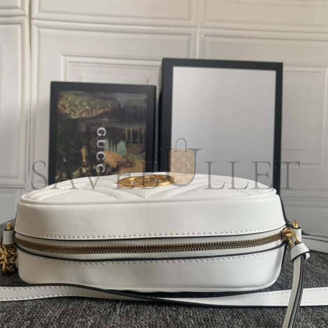 G*u*i marmont small matelasse shoulder bag 447632 (24*13*7cm)